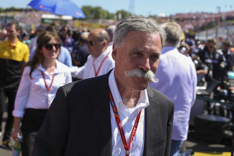 chase carey f1