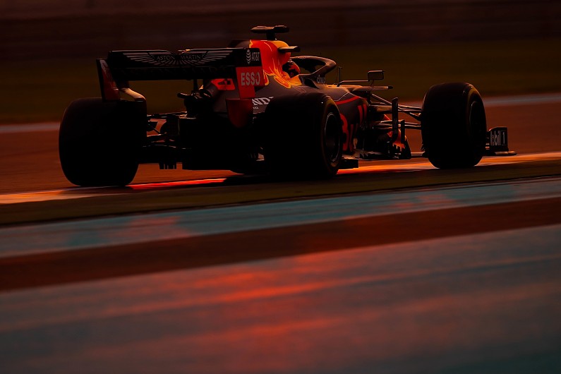 
                  Who is driving in the 2020 Abu Dhabi F1 young driver test?