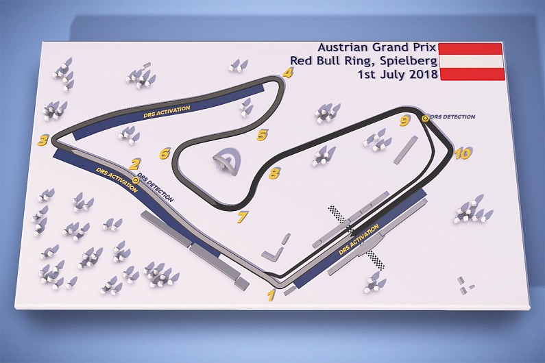 Video guide to the Austrian Grand Prix Formula 1 circuit F1 Autosport