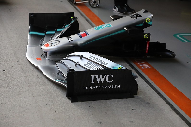 Chinese GP tech: Mercedes F1 team brings new endplate design | F1 News ...