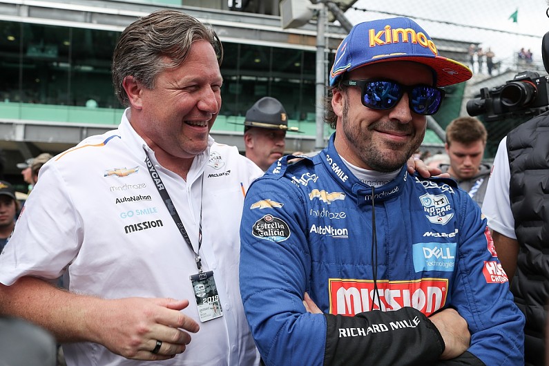 
                  Brown open to running Alonso in 2021 Indy 500 despite Renault deal
