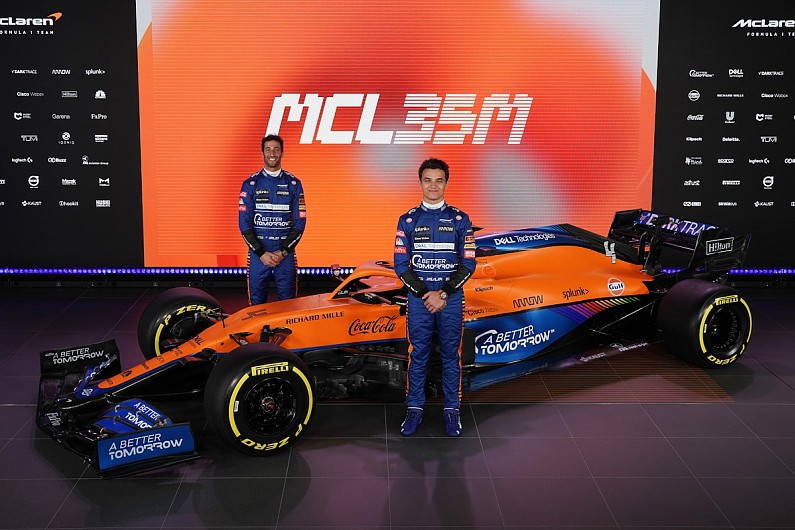 Mclaren Unveils Mcl35m Formula 1 Car Ahead Of 21 Season F1 News Autosport