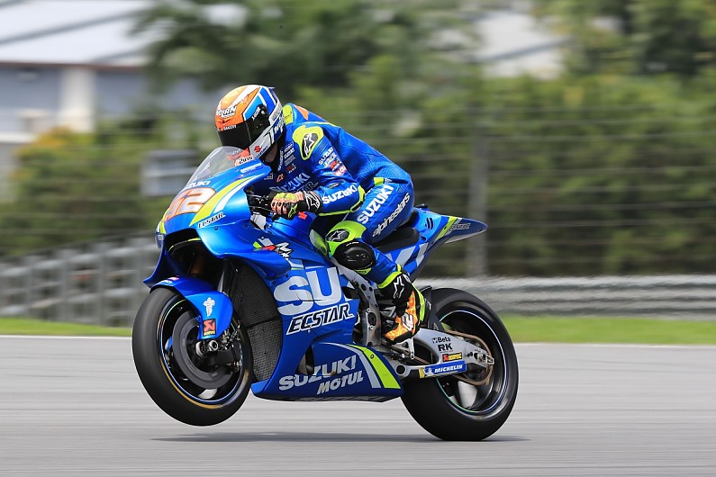  Suzuki  MotoGP  engine  a lot better for 2019 Alex Rins 